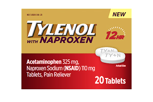 泰诺萘普生复方片(Tylenol with Naproxen)